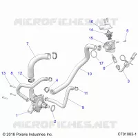MOTEUR, WATERPUMP AND BYPASS