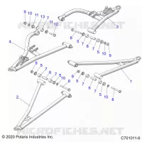 SUSPENSION AVANT CONTROL ARMS