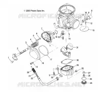 MOTEUR, CARBURATEUR, LOWER