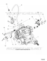 DRIVE TRAIN, MAIN SUPPORT PONT