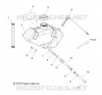 RESERVOIR D'HUILE ASM.