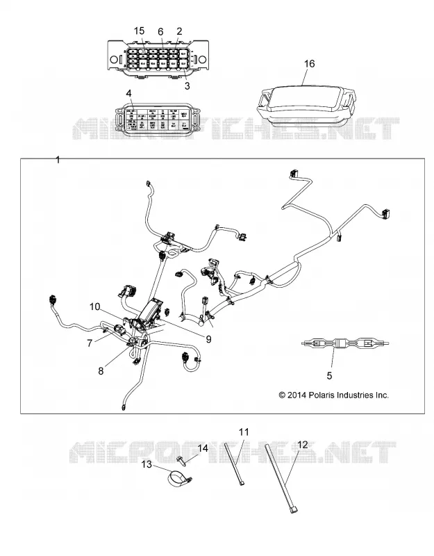 ELECTRICITE, MAIN WIRE HARNESS