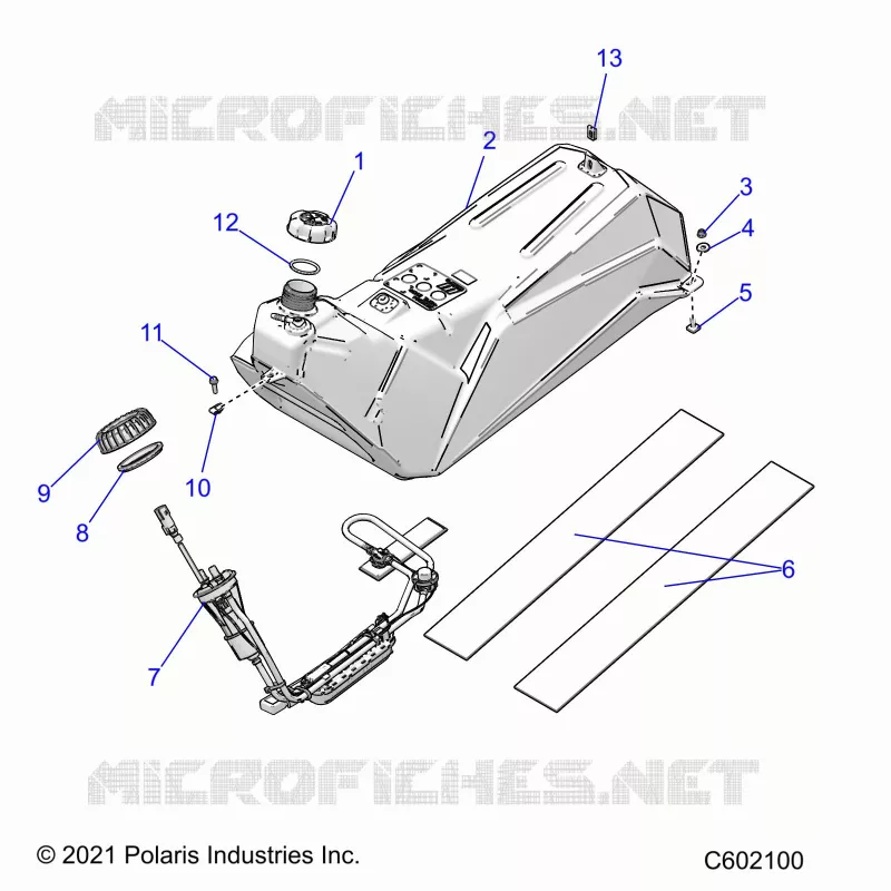 SYSTÃˆME D'ALIMENTATION, FUEL TANK AND PUMP