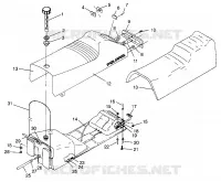SIEGE ET RESERVOIR ULTRA SKS 0960578, EUROPEAN ULTRA SKS E960578, and ULTRA (4931683168A007)