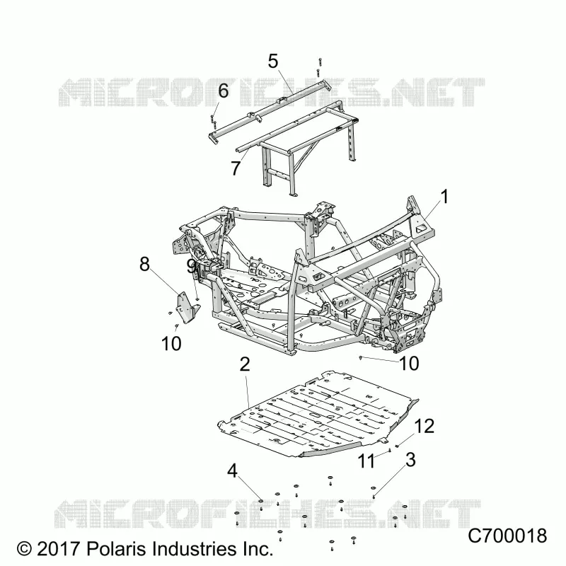 CHASSIS, CHASSIS AND SKID PLATES