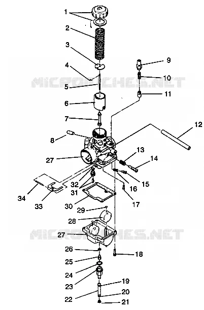 CARBURATEUR TRAIL DELUXE E940262 (49273827380031)