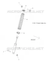 SUSPENSION ARRIERE SUPPORT AMORTISSEUR 