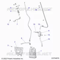 SYSTÃˆME D'ALIMENTATION, FUEL TANK, EVAP