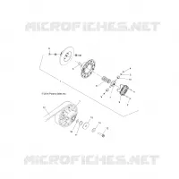 SYSTÈME DE TRANSMISSION, SECONDARY CLUTCH