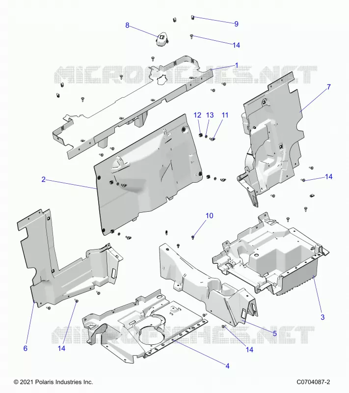 CARROSSERIE ARRIERE CLOSEOFF