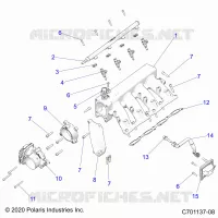 ADMISSION MANIFOLD, FUEL RAIL