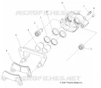 FREIN AVANT CALIPER