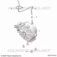 SYSTÃˆME DE TRANSMISSION, FRONT GEARCASE MOUNTING