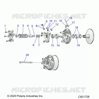 SYSTÃˆME DE TRANSMISSION, CLUTCH, PRIMARY