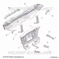 CARROSSERIE ARRIERE BUMPER