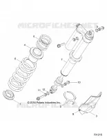 SUSPENSION ARRIERE SHOCK MOUNTING