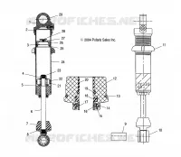 AMORTISSEUR (FRONT TRACK)(M-10)