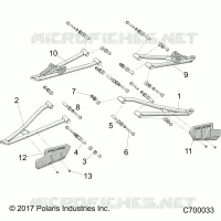 SUSPENSION AVANT CONTROL ARMS