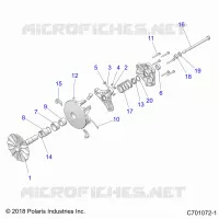SYSTÃˆME DE TRANSMISSION, PRIMARY CLUTCH