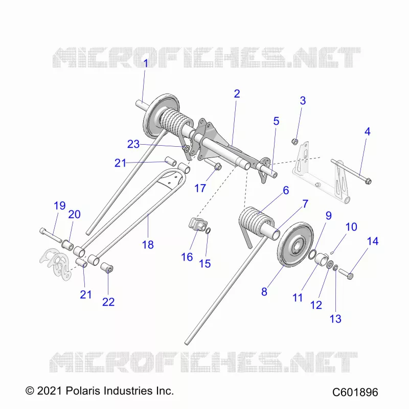 SUSPENSION, BRAS DE SUSPENSION ARRIERE