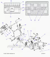 ELECTRICITE, WIRE HARNESS, CHASSIS