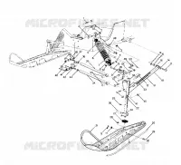 SUSPENSION AVANT AND SKI SUPERTRAK (4917131713007A)