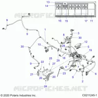 ELECTRICITE, MAIN WIRE HARNESS