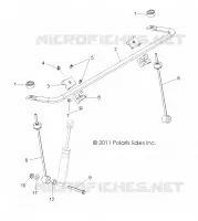 BARRE STABILISATRICE, FRONT