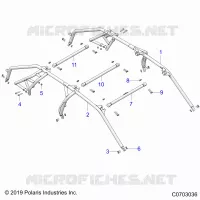 CHASSIS, CAB CADRE