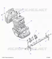 MOTEUR, MOUNTING & LONG BLOCK