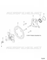SUSPENSION AVANT CARRIER- Z18VDE99FK/S99CK/FK (702255)