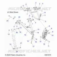 TRIANGLES SUSPENSIONS AVANT 