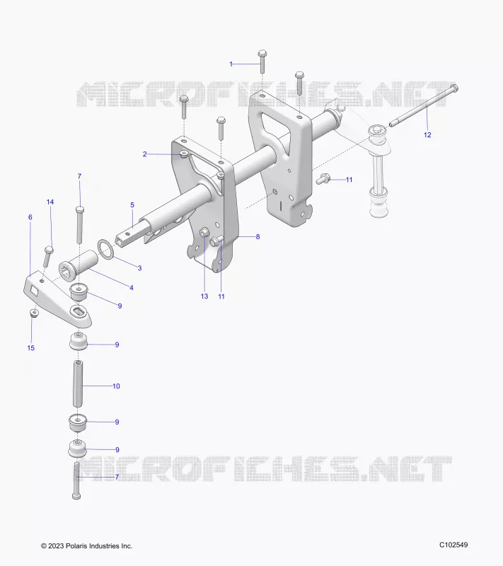 SUSPENSION, BARRE DE TORSION