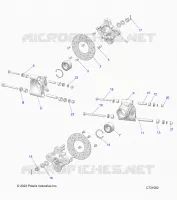 SUSPENSION, PORTE BAGAGES ARRIERE