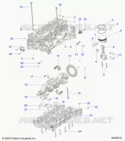 CYLINDRE BLOCK AND RELATED