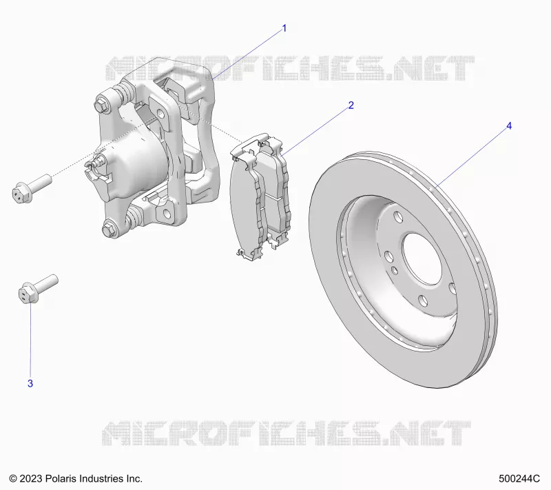 BRAKES, ETRIER DE FREIN AVANT