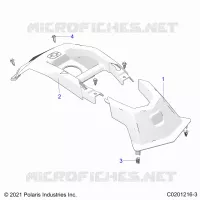 BODY, FRONT COVER