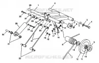 BRAS DE SUSPENSION ARRIERE 600 XCR 0941667 (4927092709022A)