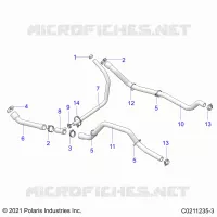 ENGINE, SYSTÃˆME DE REFROIDISSEMENT, HOSES