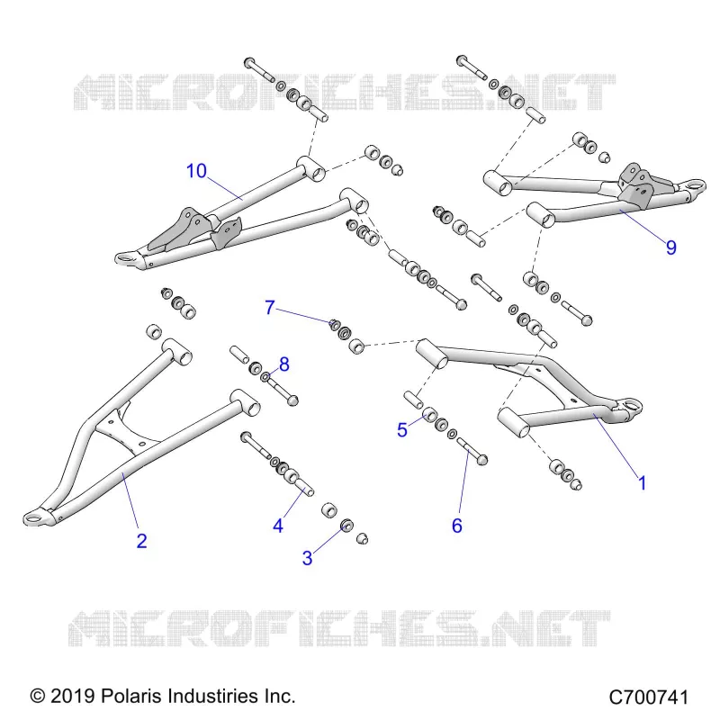 SUSPENSION AVANT CONTROL ARMS
