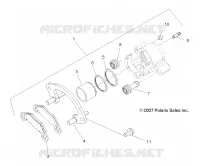 BRAKES, ETRIER DE FREIN ARRIERE