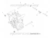 SYSTÈME DE TRANSMISSION, REAR, GEARCASE MOUNTING