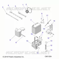 ELECTRICITE, BATTERY AND CABLES