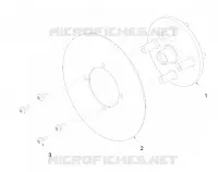 ROUES, COMPONENTS, END, 9.21 INCH, DISC 4 BOLT