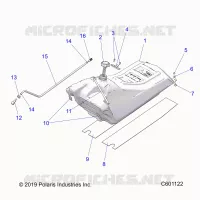 SYSTÃˆME D'ALIMENTATION, FUEL TANK ASM.