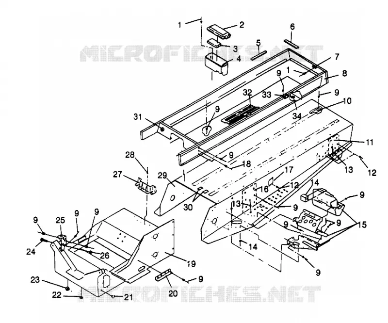 TUNNEL WIDETRAK LX 0962064 AND EUROPEAN WIDETRAK LX E962064 (4931643164A005)