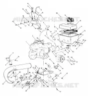 SUPPORT MOTEUR Supertrak (4915871587015A)