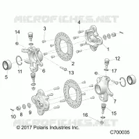 SUSPENSION AVANT HUB
