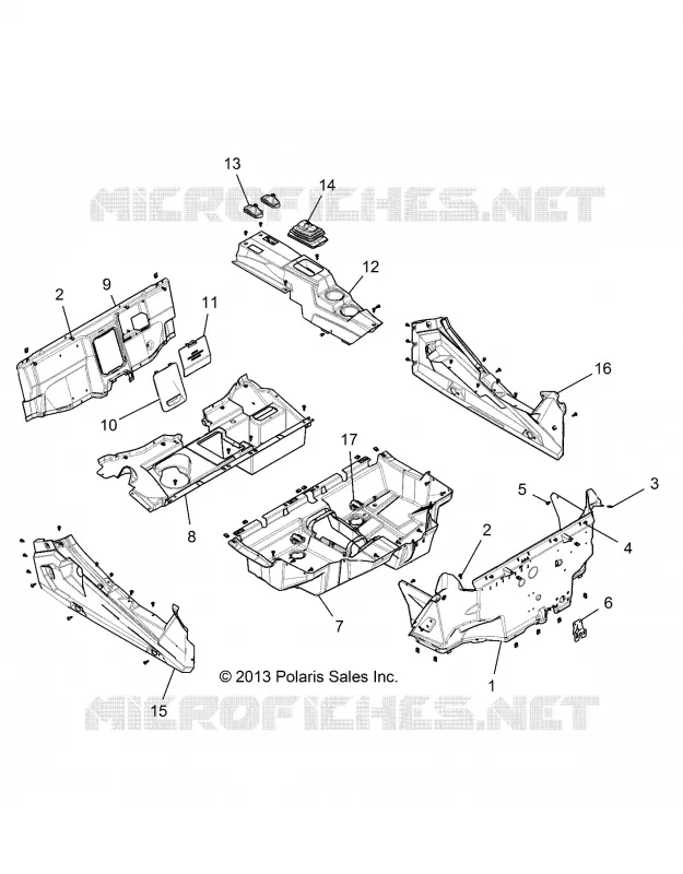 PLANCHER AND ROCKER PANELS