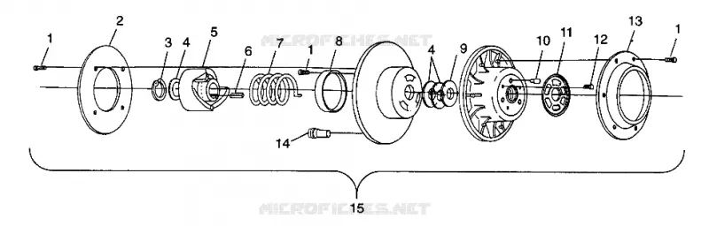 EMBRAYAGE DE TRANSMISSION CLASSIC 0973865 (4938463846B014)